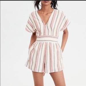 American Eagle Linen Romper